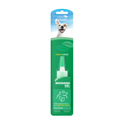 TropiClean Fresh Breath Dental & Oral Care Brushing Gel for Pets, 2oz 1